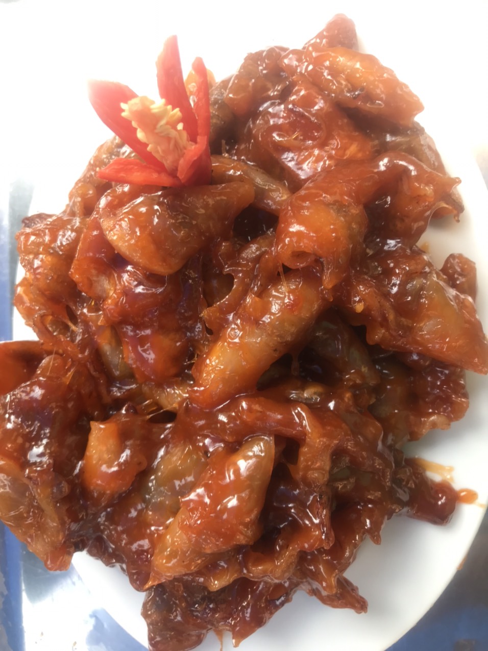 Mực sốt me Tuyết Lan